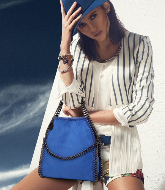 Bolso de Cadena median, Bolso de hombre Cruzado, Bolso de Mujer Azul - details 2