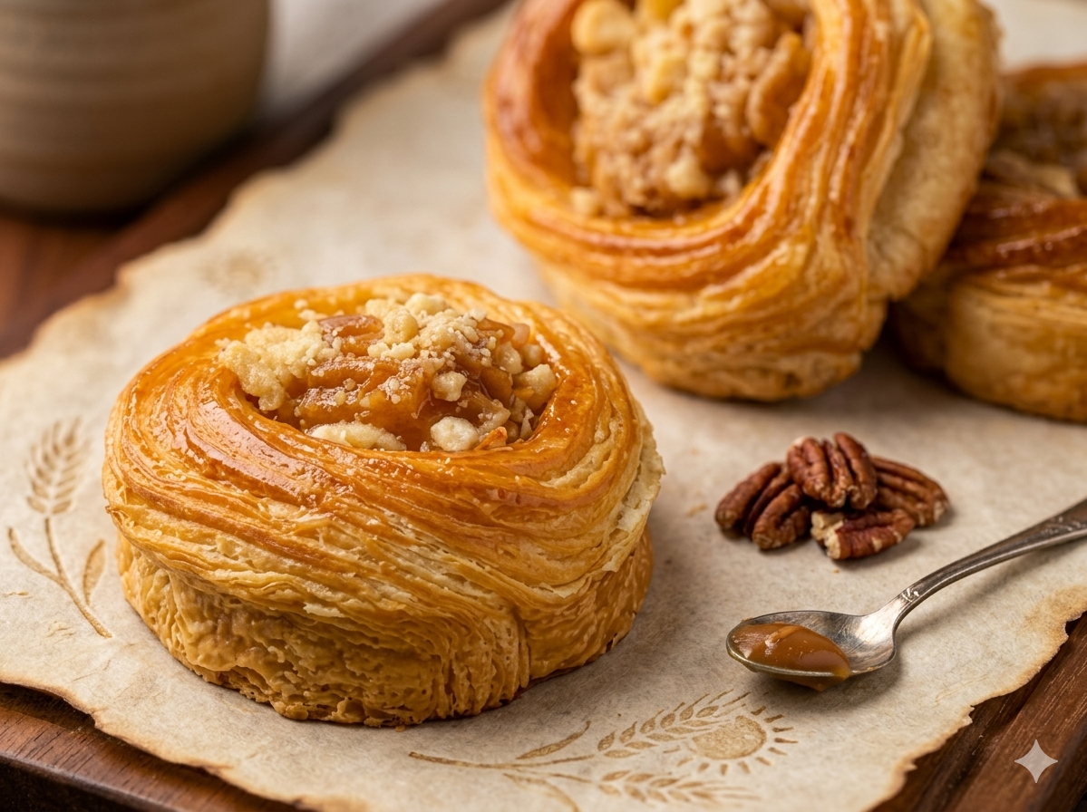 Apple Salted Caramel Danish Saf Coffee