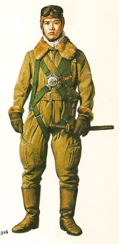 Uniforme Piloto de la Marina Imperial Japonesa