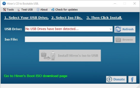 Hiren's CD To Bootable USB 2.3.3.0