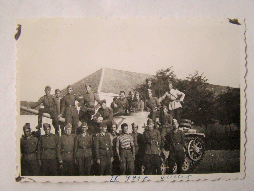 Photo Königreich Bulgarien Sturmgeschutz Bulgarische Armee Panze