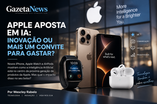 Capa do artigo Apple aposta em IA: inovação ou mais um convite para gastar?