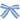 Blue bow pixel.