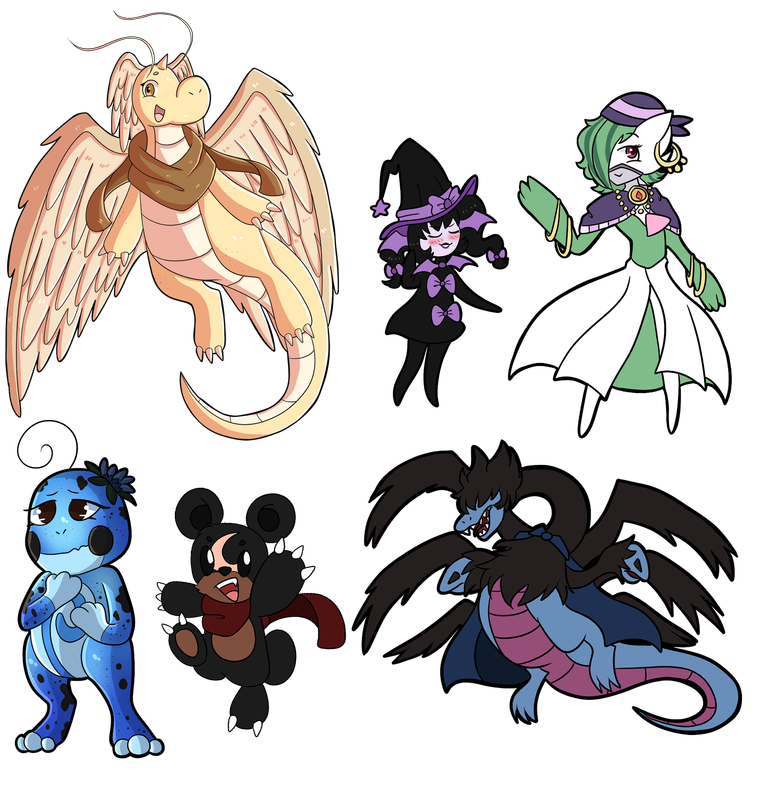 Pokemon Customs Comms [$15-$25] on Toyhouse