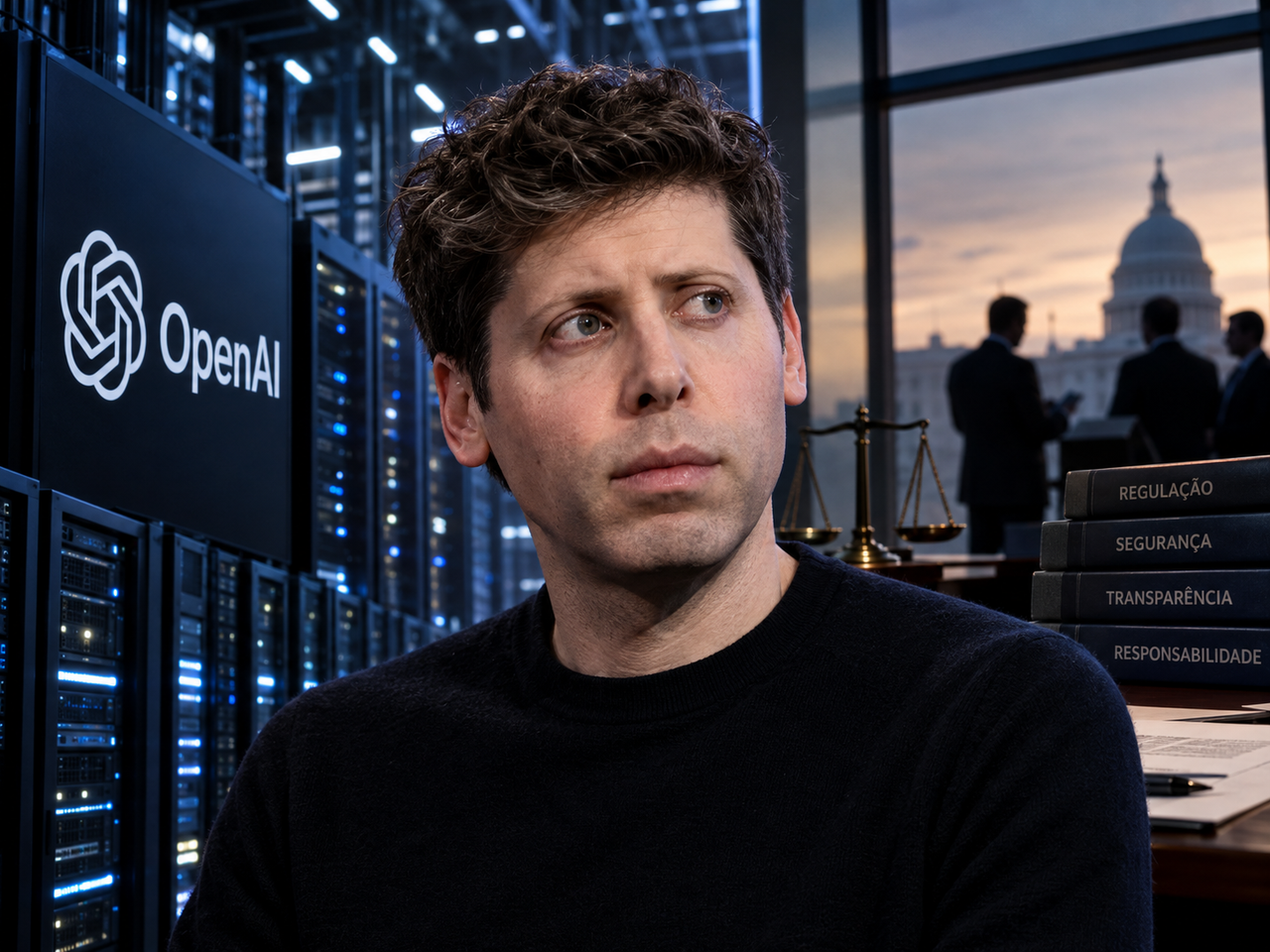 Sam Altman diz que medo da IA é legítimo e reacende a pergunta: quem vigia quem constrói a tecnologia?