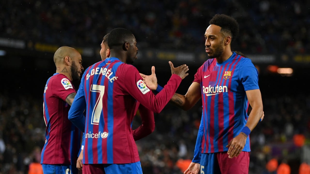 El FC Barcelona goleó al Osasuna y se mantiene en la tercera posición