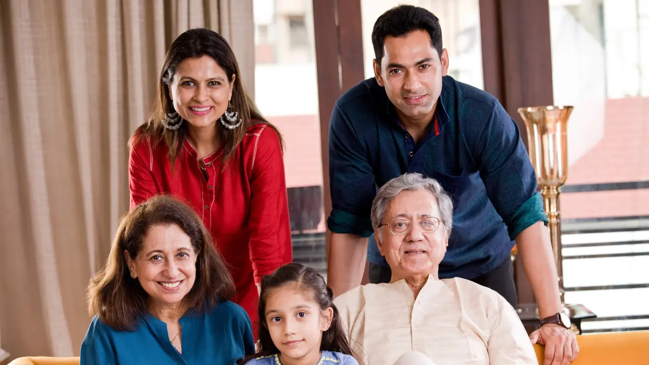 Healthy India Family Image