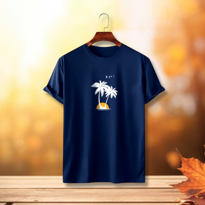 ইসলামিক ক্যালিগ্রাফি ডিজাইন কটন হাফহাতা টিশার্ট