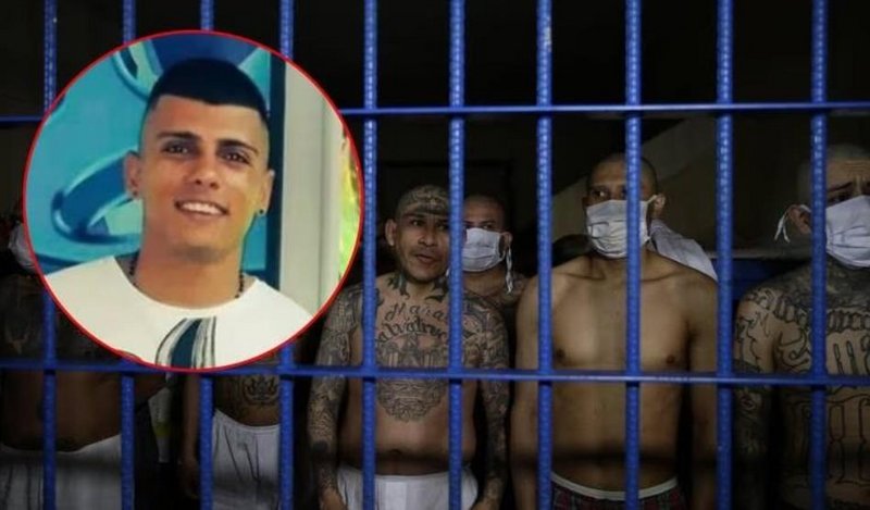 Joven detenido en El Salvador Joven detenido en El Salvador
