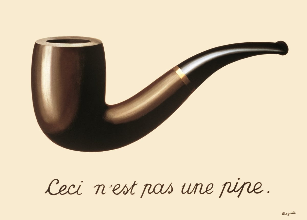 René Magritte La Trahison des images Ceci n est pas une pipe