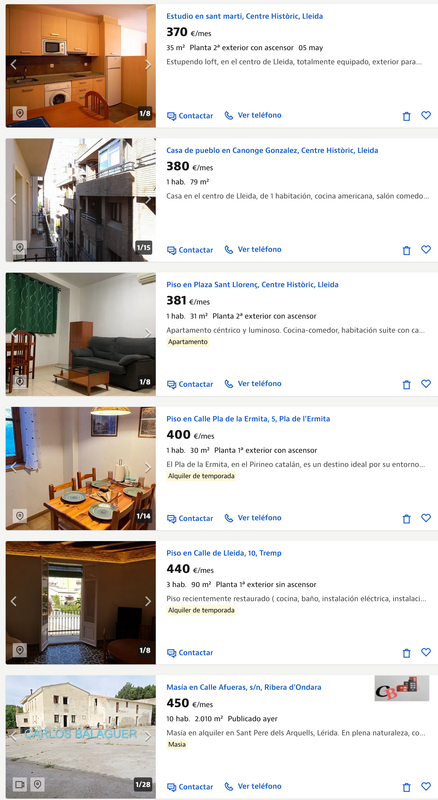 Screenshot 2026 05 11 at 13 36 39 Casas y pisos baratos en alquiler en Lleida provincia idealista
