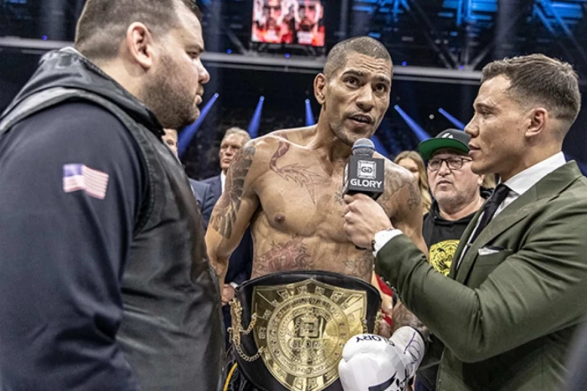 GLORY използват Алекс Перейра, за да рекламират предстоящото си събитие