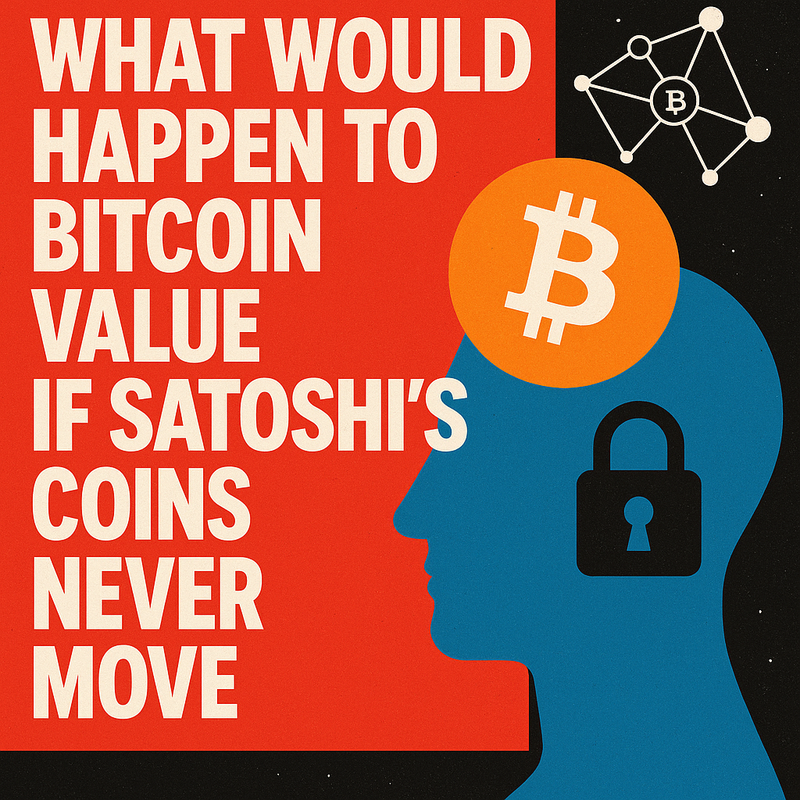 What would happen to Bitcoin value if Satoshi's coins never move