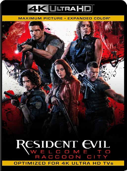 Resident Evil: Bienvenidos a Raccoon City (2021) BDRip 4K HDR Latino [GoogleDrive]