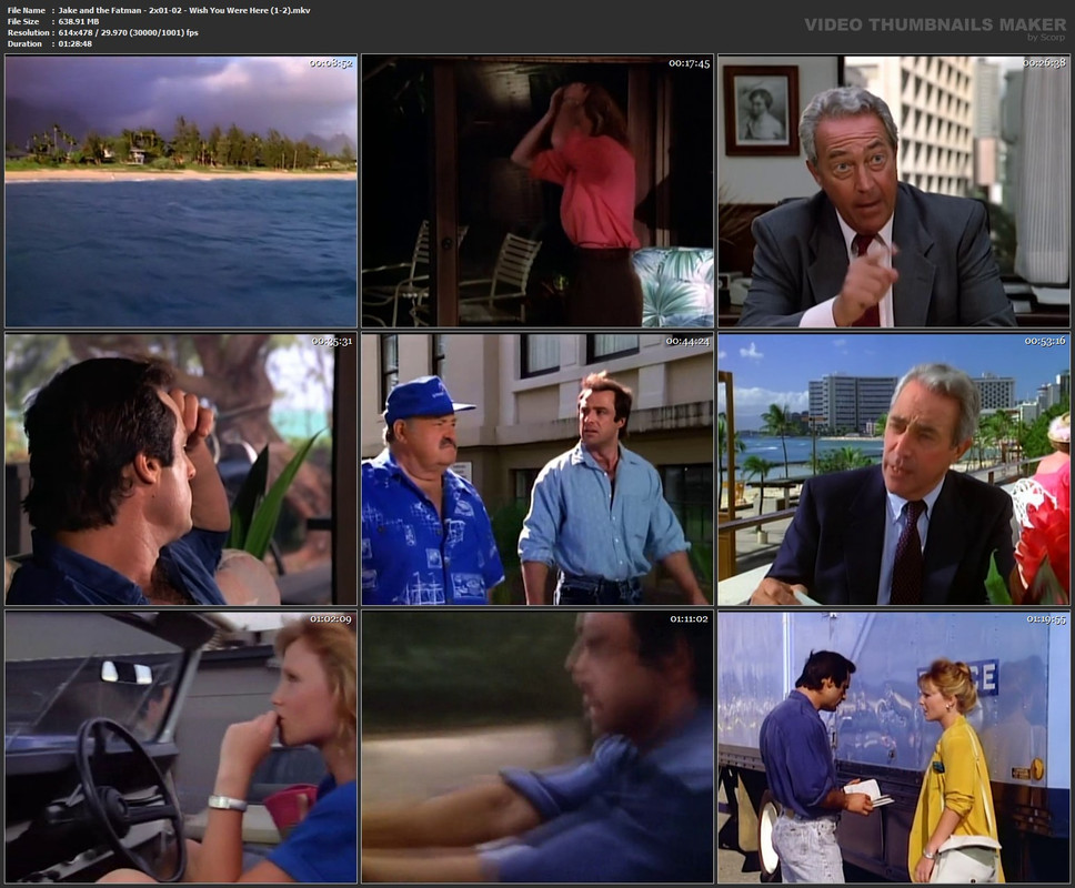 Jake and the Fatman - 2x01-02 - Wish You Were Here (1-2).mkv