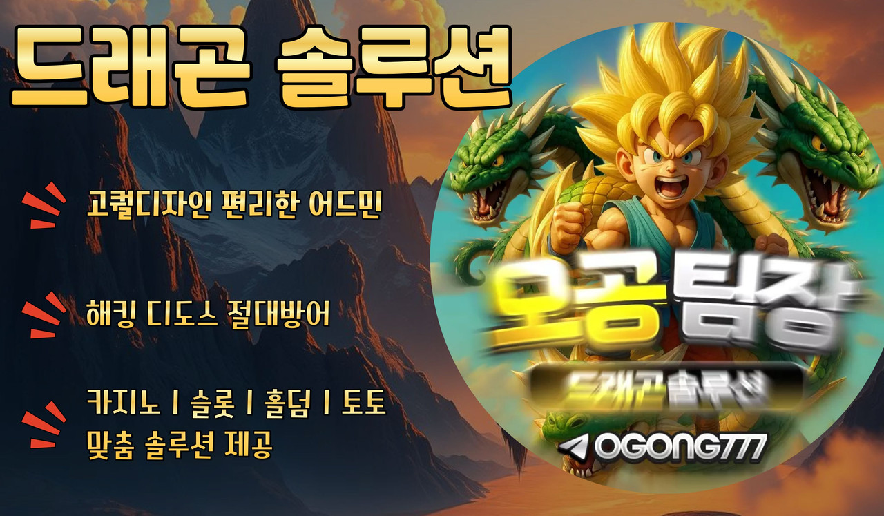 드래곤솔루션 카지노 솔루션 토지노 솔루션 슬롯 홀덤 토토 통합API 이미지 1