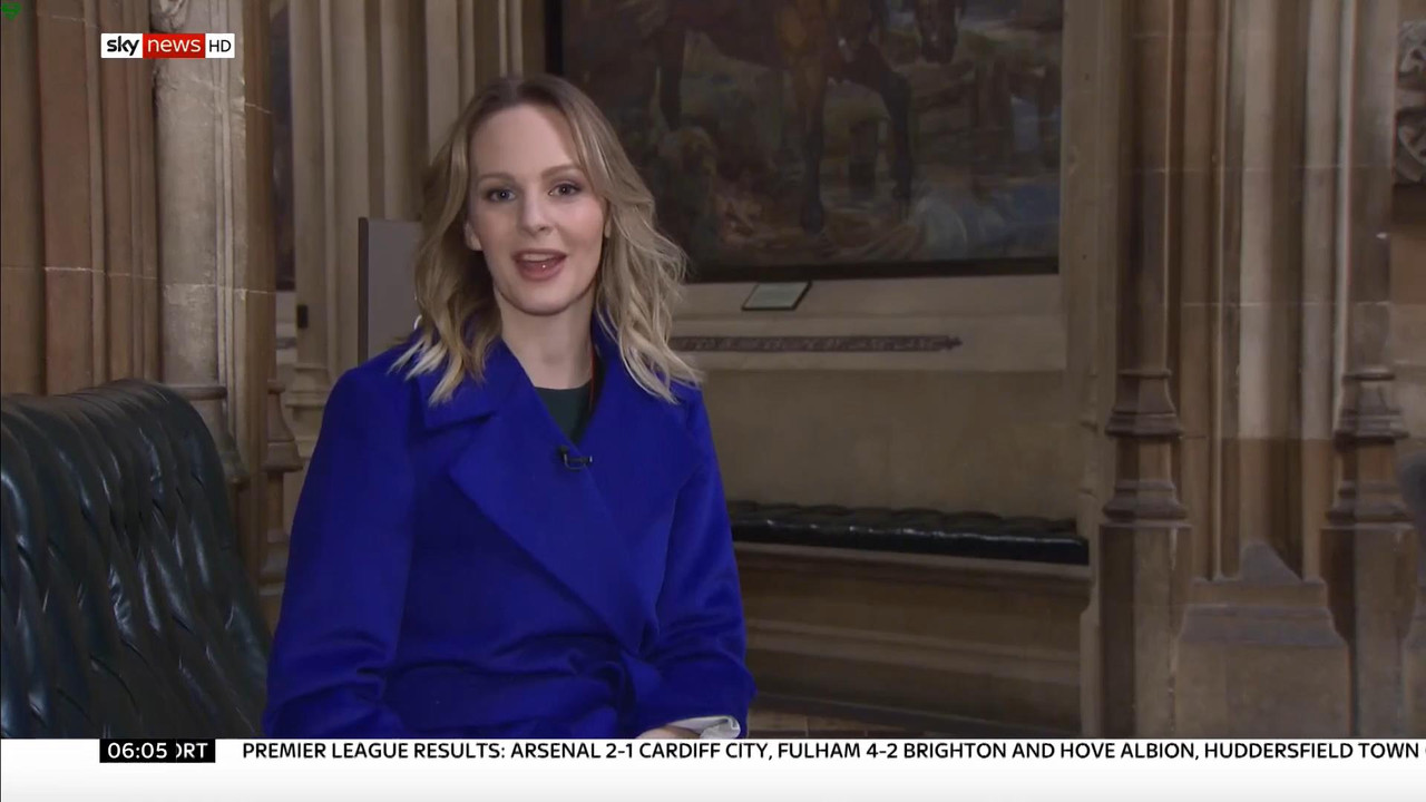 30 January - 06.00.00 - Sunrise. Sarah-Jane Mee with an engaging