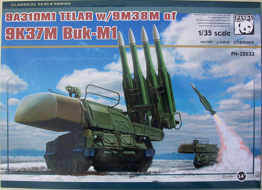 Panda 35 9A310M1 Telar w 9M38M of 9K37M Buk-M1