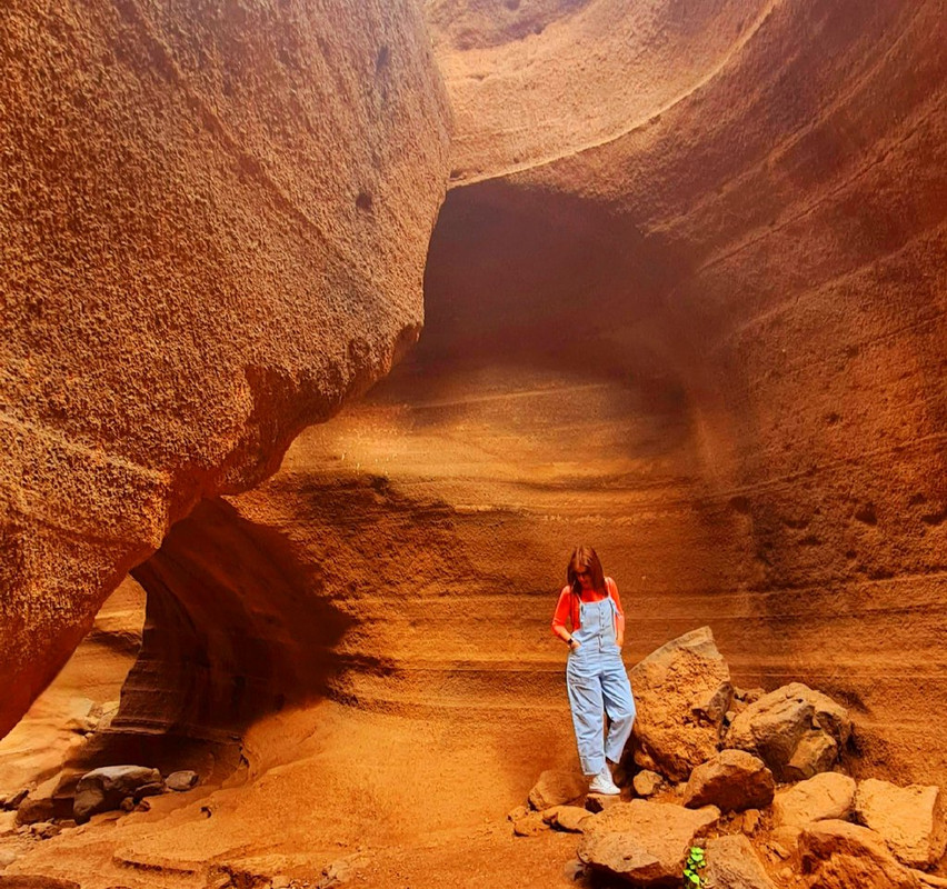 Gran Canaria: una paleta de colores - Blogs de España - Barranco de las Vacas- Playa y Dunas de Maspalomas (1)