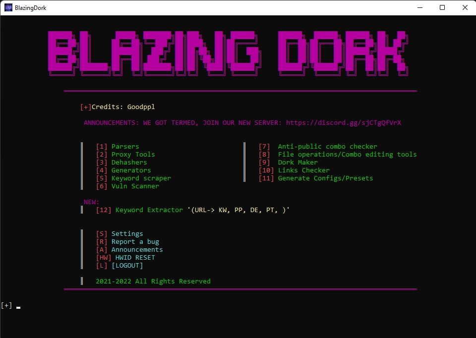 BLAZING DORK V1.5 (NEWEST VERSION) CRACKED