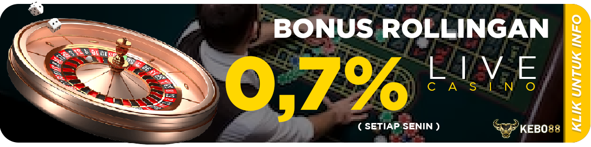 Bonus Rollingan 0,7%