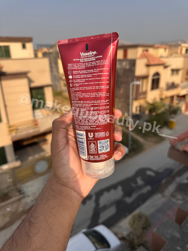 Vaseline Pro Age Restore Serum Burst Lotion 200 ML - image 3