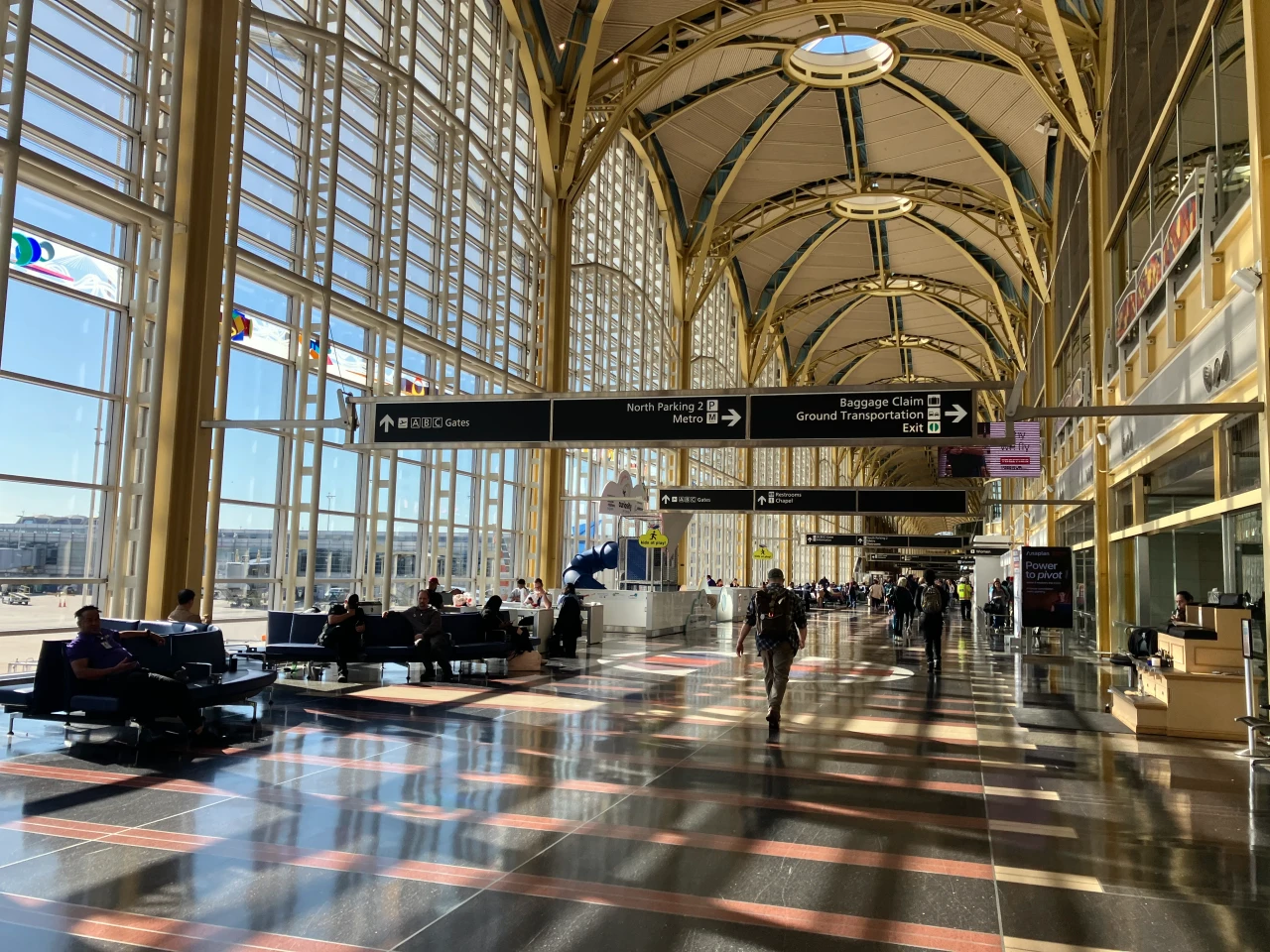 DCA security checkpoint