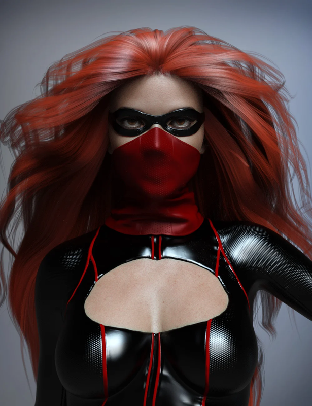 Super Hero Masks for Genesis 8 Females