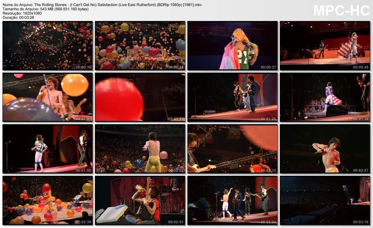 The Rolling Stones - (I Can't Get No) Satisfaction (Live East Rutherford) (BDRip 1080p) [1981]