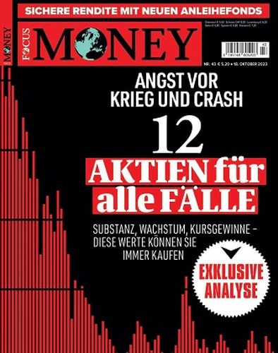Cover: Focus Money Finanzmagazin No 43 vom 18  Oktober 2023