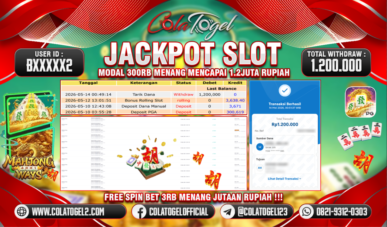 JACKPOT SLOT GACOR!!