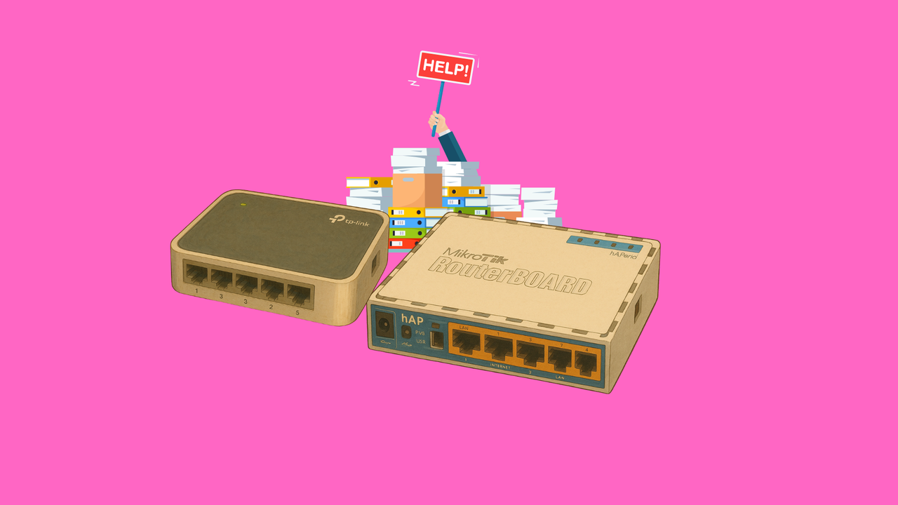 Jobsheet Tugas Praktik: Konfigurasi VLAN MikroTik & Cisco Packet Tracer (masulin00)