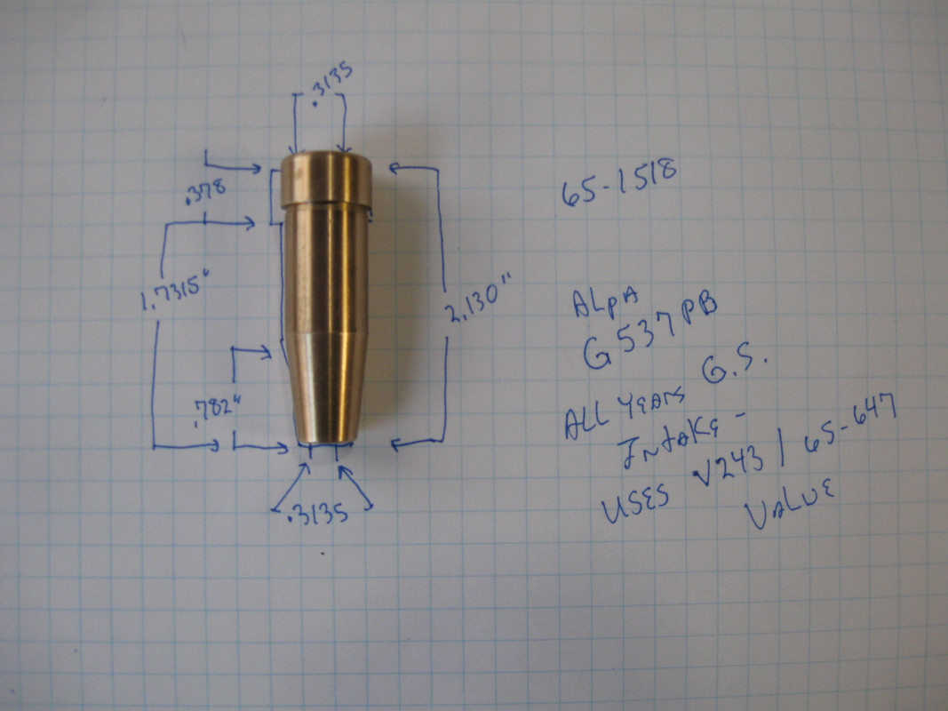 65-1518 intake guide?