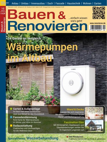 Cover: Bauen und Renovieren Magazin Januar-Februar No 01-02 2023