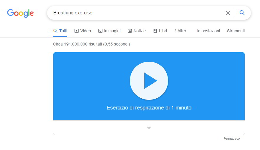 Breathing exercise Google