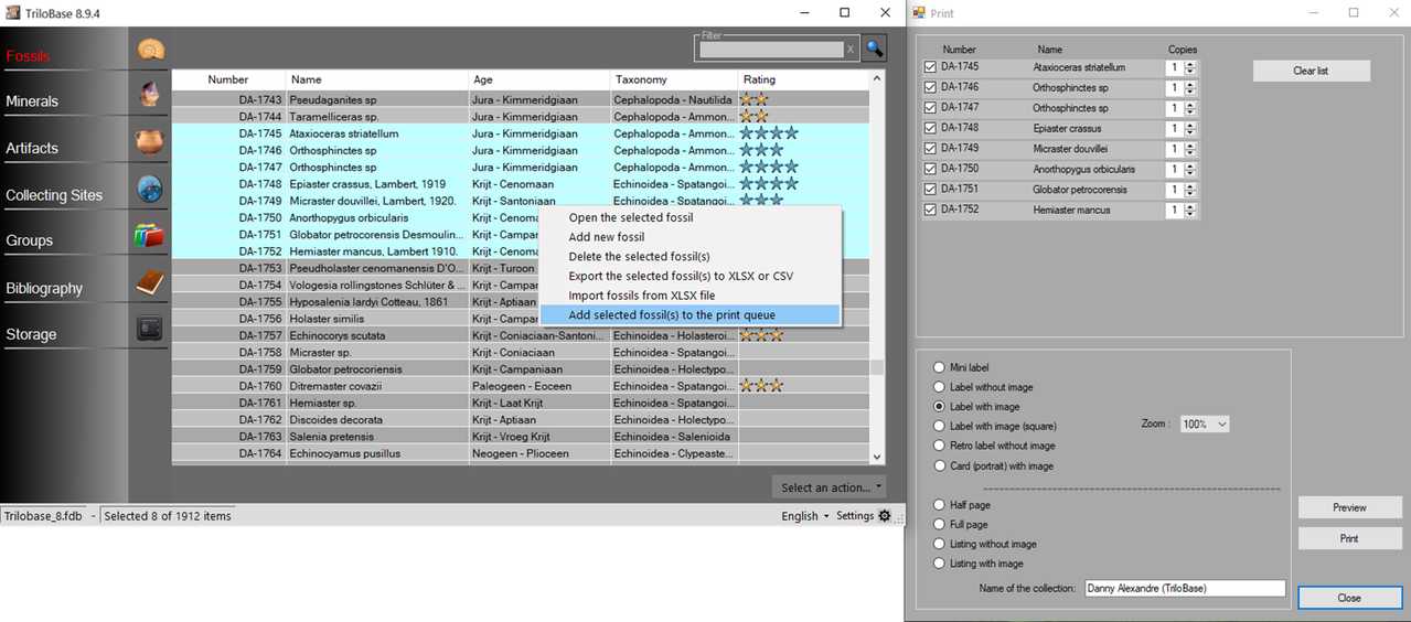Working with TriloBase 8.9.4 full activated