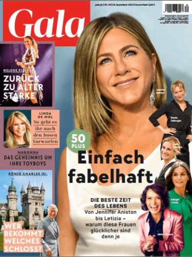 Cover: Gala Frauenzeitschrift No 40 vom 28  September 2022