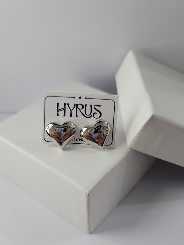 Arete plateado 24