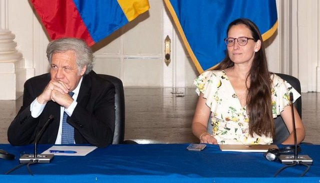 Luis Almagro y Marian Vidaurri Luis Almagro y Marian Vidaurri