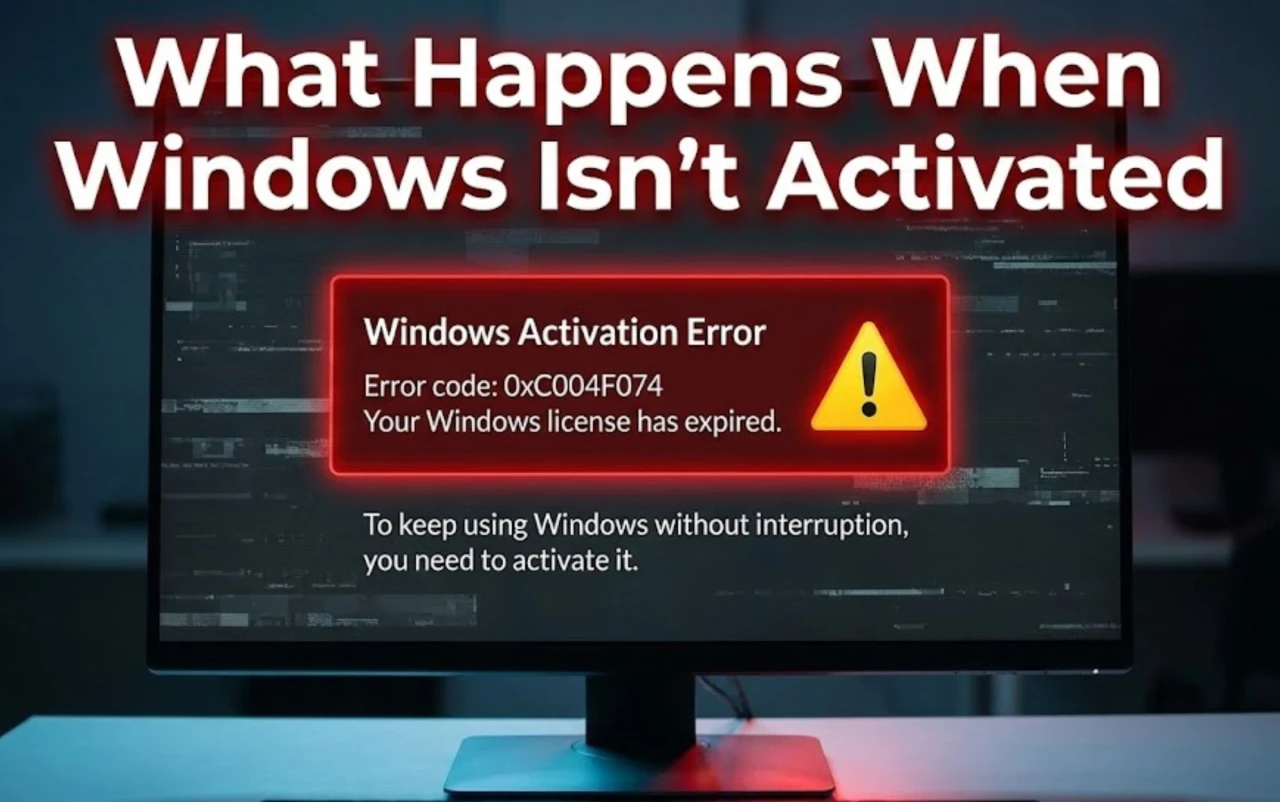 What Happens When Windows 10 Home Is Not Properly Activated