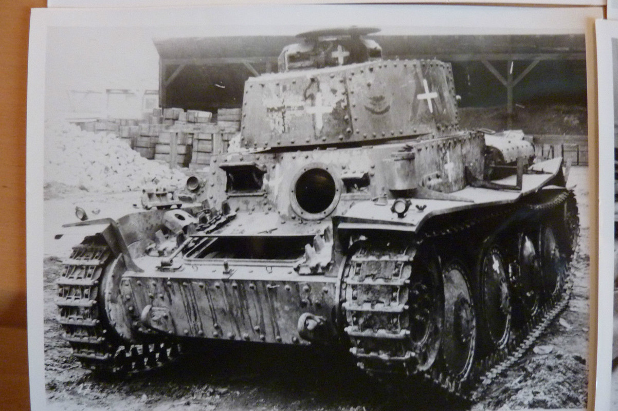 PANZER 38 (t) Skoda,BMM,Tank crash Treffer 15 We