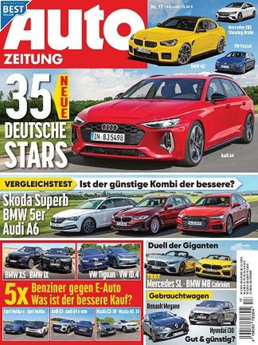 Auto Zeitung Das Premium Test-MagazinNo 17 vom 03  August 2022
