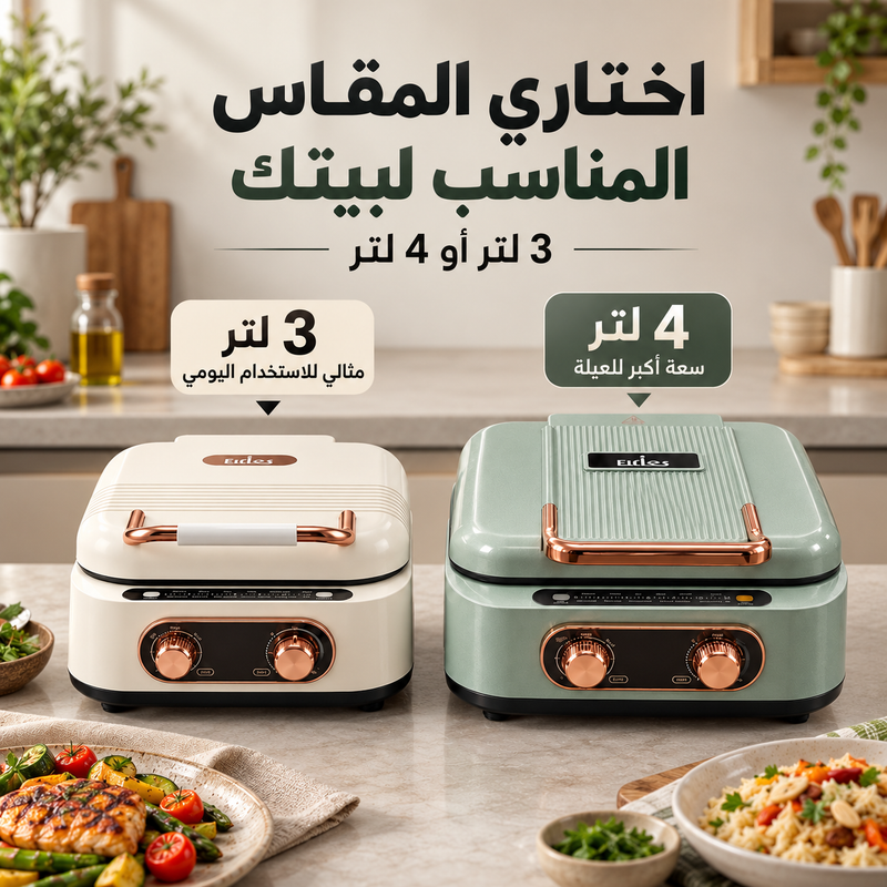 جريل إيرليس مقاس 3 لتر و4 لتر