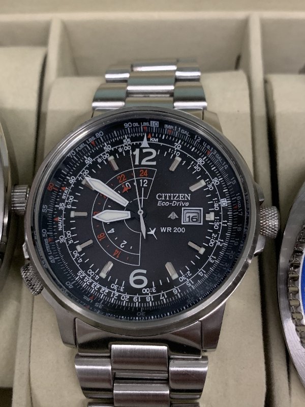CITIZEN Promaster Eco-Drive ‘Nighthawk’ GMT