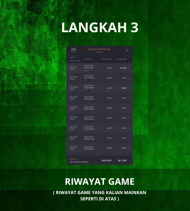 Langkah 3 Pasar123