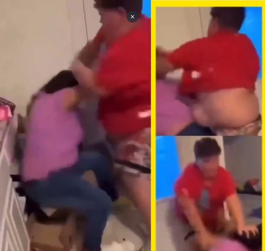 Horrifying Video Shows 12-Year-Old Boy's Brutal Treatment Of His Own Mother After She Refuses To Give Him More Food