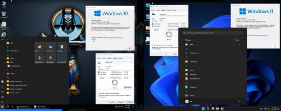 Windows 11/10 Pro Mini 22H2 Builds 22621.1778/19045.3031 Ankh Tech x64 2023