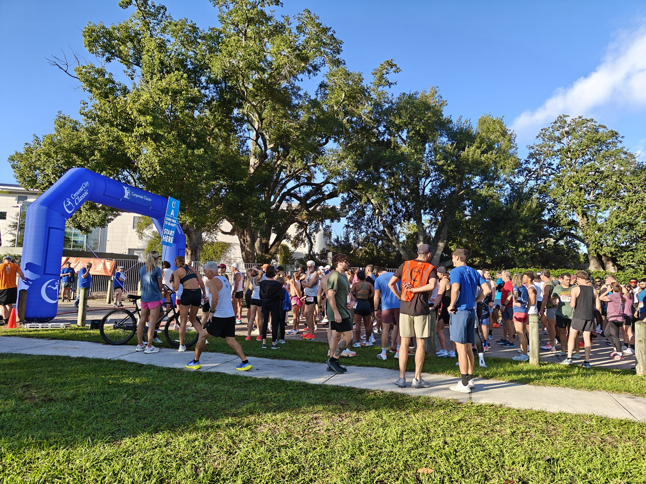 Start line of the 5K