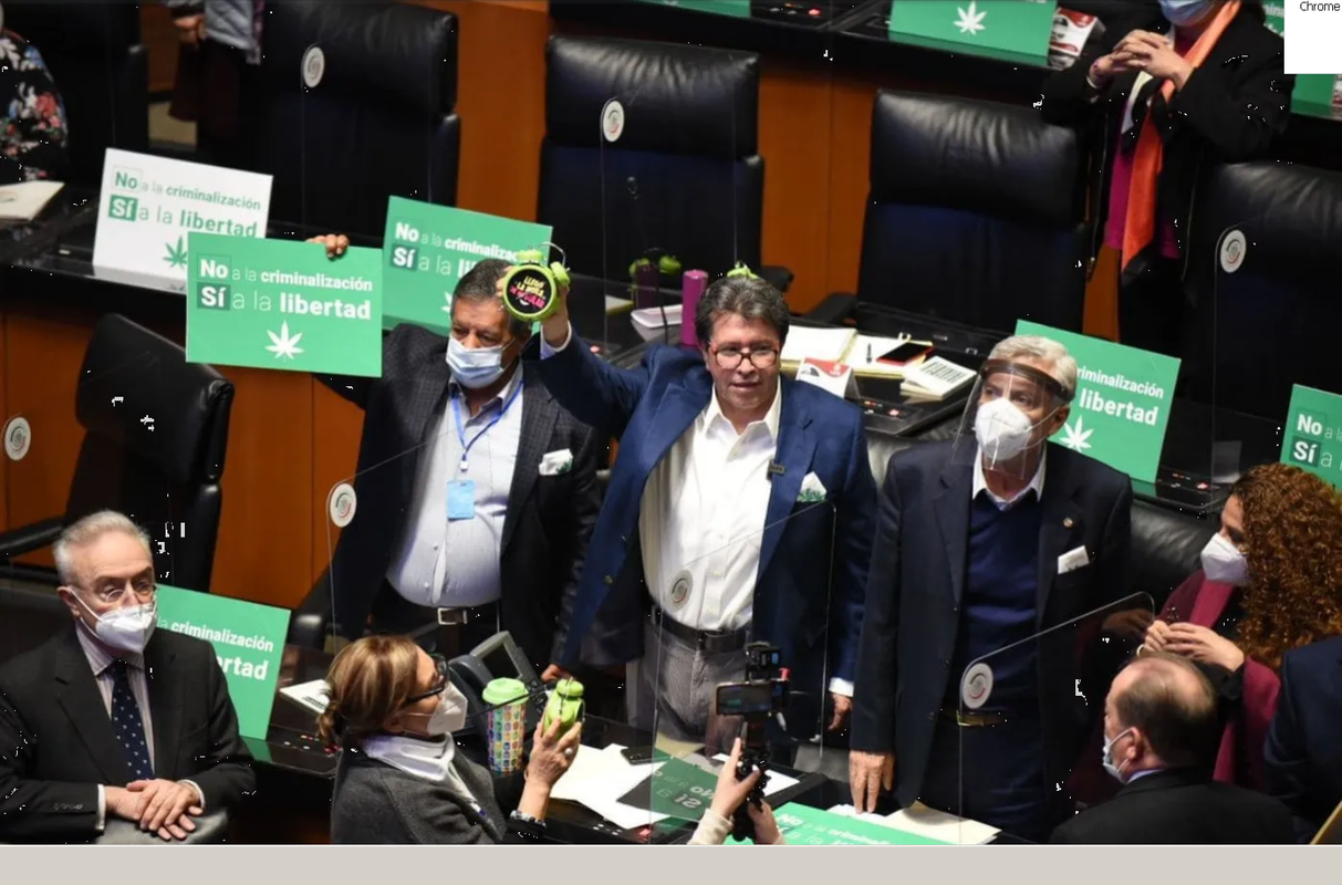 Monreal insiste al gobierno de la CDMX atender plantón del cannabis