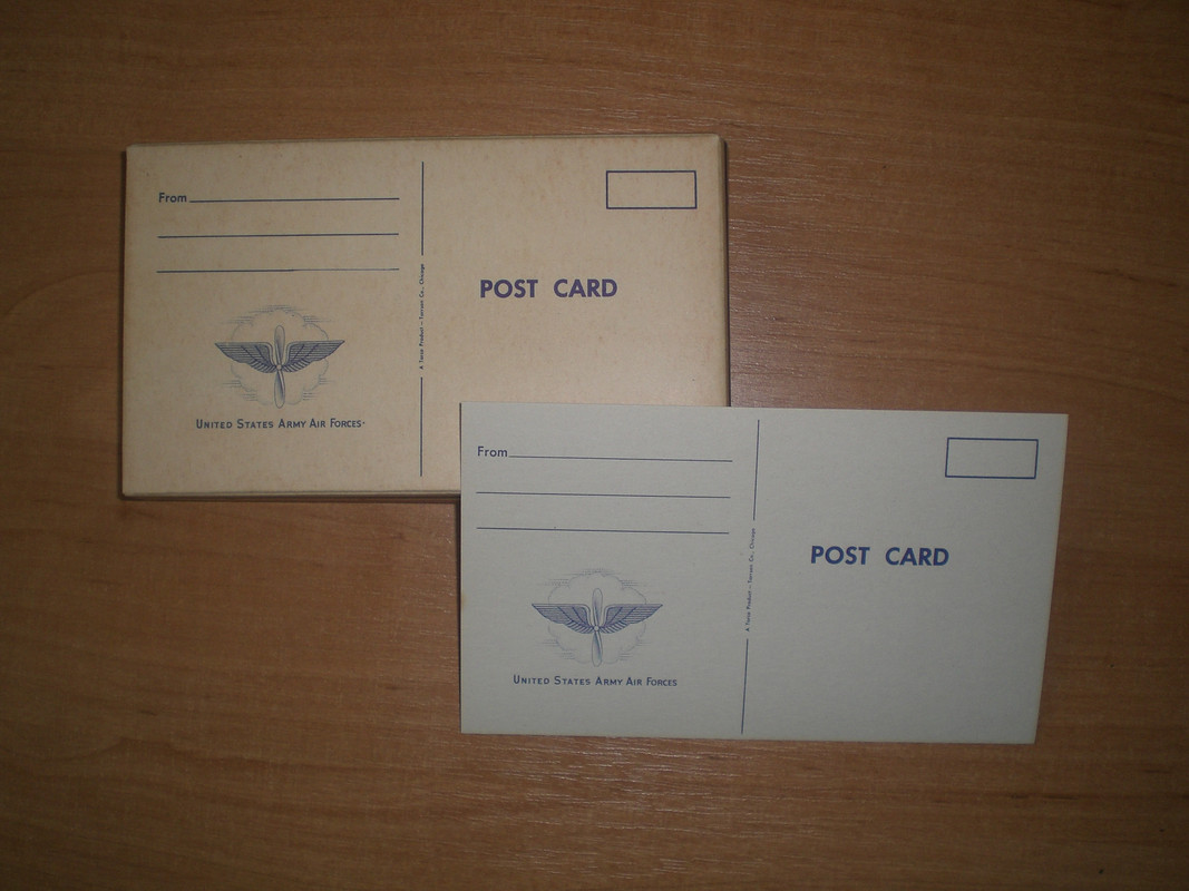 137 - Paquete de posteles AAF ( 50 postales ) 1944